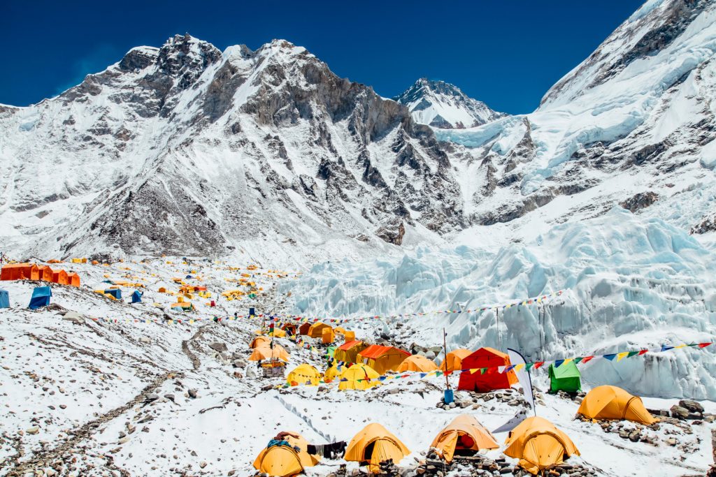 Campo base del everest y trekking en el himalaya