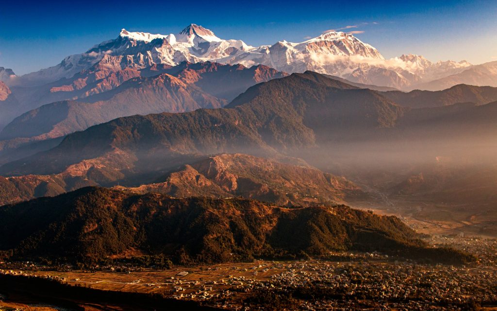 Montañas del circuito del Annapurna
